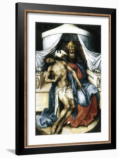 The Trinity, 14th Century-Robert Campin-Framed Giclee Print