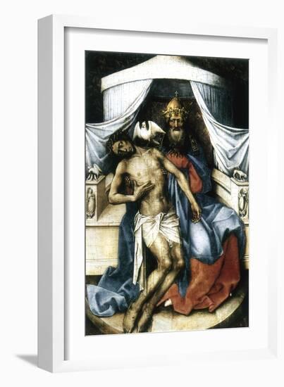 The Trinity, 14th Century-Robert Campin-Framed Giclee Print