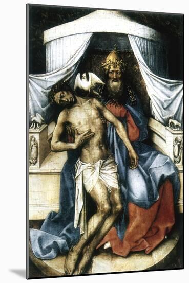 The Trinity, 14th Century-Robert Campin-Mounted Giclee Print