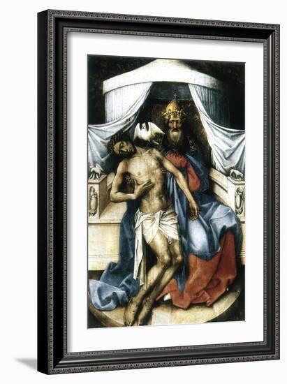 The Trinity, 14th Century-Robert Campin-Framed Giclee Print