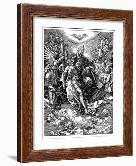 The Trinity, 1511-Albrecht Durer-Framed Giclee Print