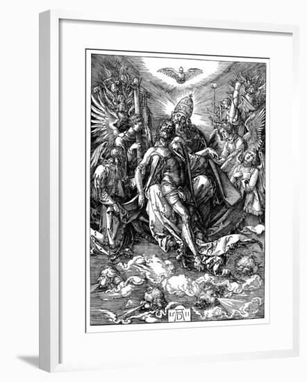 The Trinity, 1511-Albrecht Durer-Framed Giclee Print