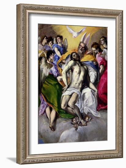 The Trinity, 1577-79-El Greco-Framed Giclee Print