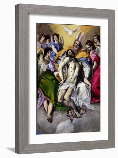 The Trinity, 1577-79-El Greco-Framed Giclee Print