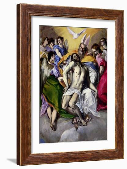 The Trinity, 1577-79-El Greco-Framed Giclee Print