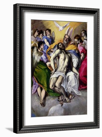 The Trinity, 1577-79-El Greco-Framed Giclee Print