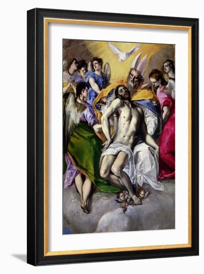 The Trinity, 1577-79-El Greco-Framed Giclee Print