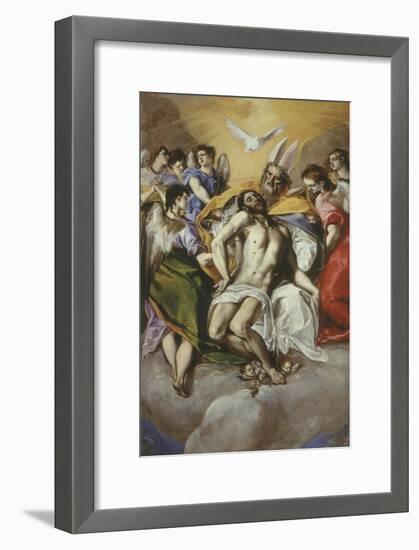 The Trinity 1577-9 Painted at Toledo 300X179Cm-El Greco-Framed Giclee Print