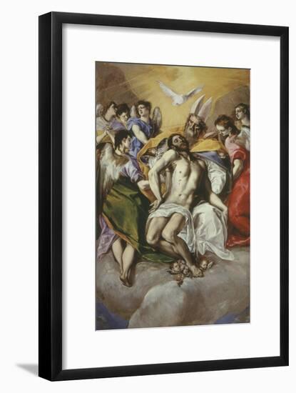 The Trinity 1577-9 Painted at Toledo 300X179Cm-El Greco-Framed Giclee Print