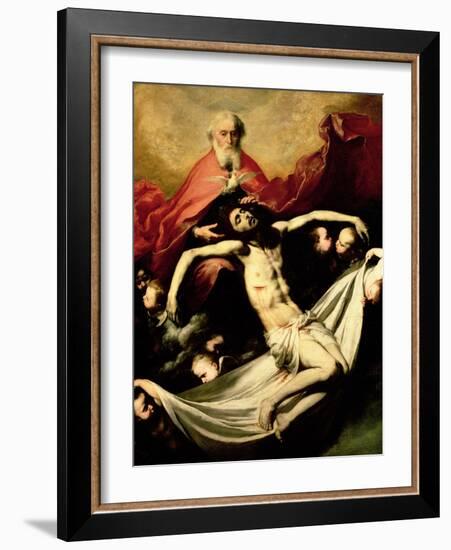 The Trinity, circa 1635-Jusepe de Ribera-Framed Giclee Print