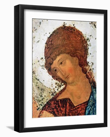 The Trinity, (Detail), C1380-1430-Andrey Rublyov-Framed Giclee Print