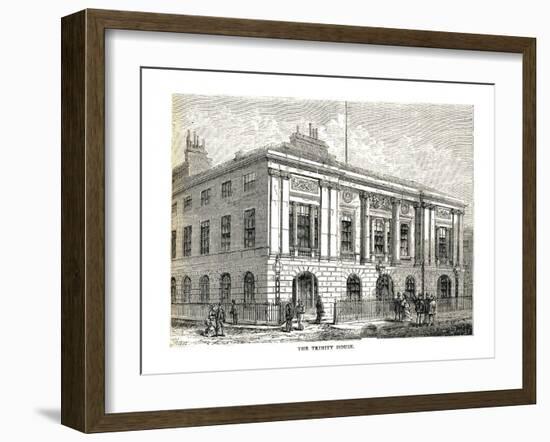 The Trinity House, 1878-Walter Thornbury-Framed Giclee Print