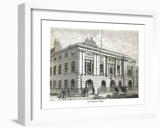 The Trinity House, 1878-Walter Thornbury-Framed Giclee Print