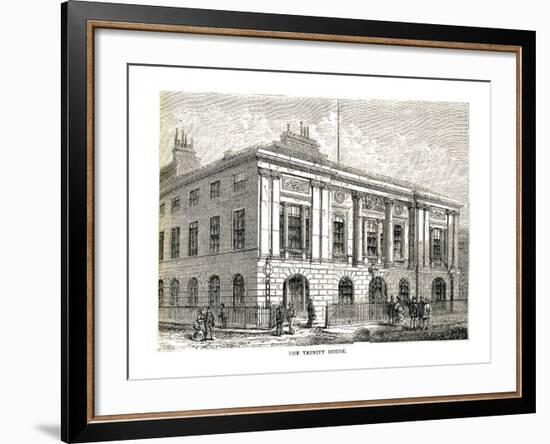 The Trinity House, 1878-Walter Thornbury-Framed Giclee Print