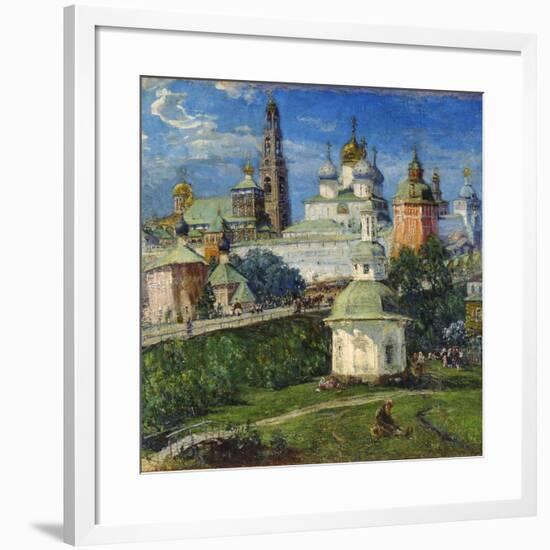 The Trinity Lavra of St Sergius in Sergiyev Posad, 1910S-Michail Boskin-Framed Giclee Print