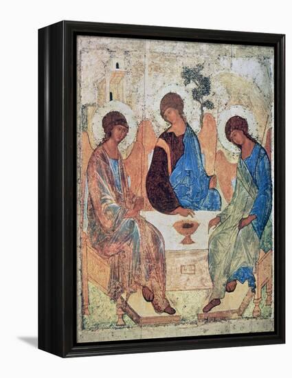 The Trinity of Roublev, C1411-Andrey Rublyov-Framed Premier Image Canvas