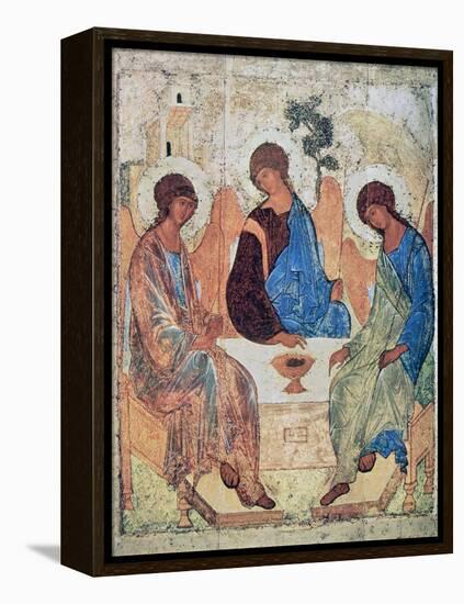 The Trinity of Roublev, C1411-Andrey Rublyov-Framed Premier Image Canvas