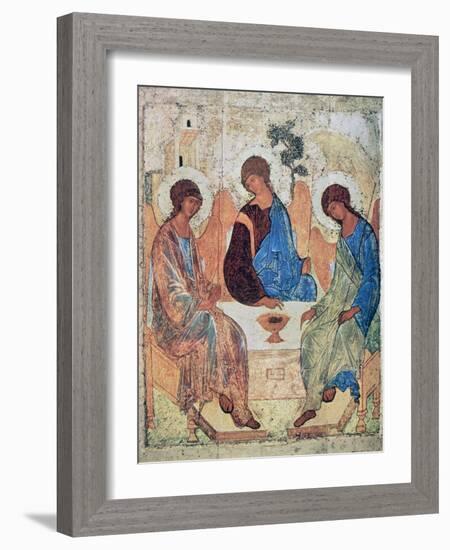 The Trinity of Roublev, C1411-Andrey Rublyov-Framed Premium Giclee Print