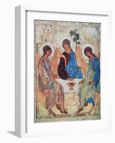 The Trinity of Roublev, C1411-Andrey Rublyov-Framed Giclee Print