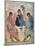 The Trinity of Roublev, C1411-Andrey Rublyov-Mounted Giclee Print