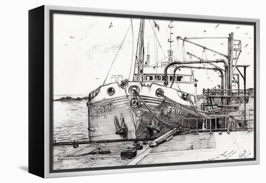 The Trinity, Port Ellen Isle of Islay, 2007-Vincent Alexander Booth-Framed Premier Image Canvas