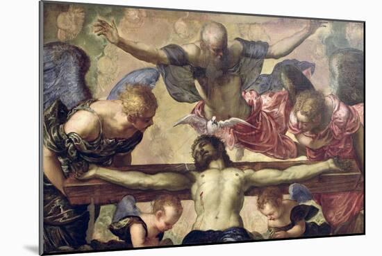 The Trinity-Jacopo Robusti Tintoretto-Mounted Giclee Print