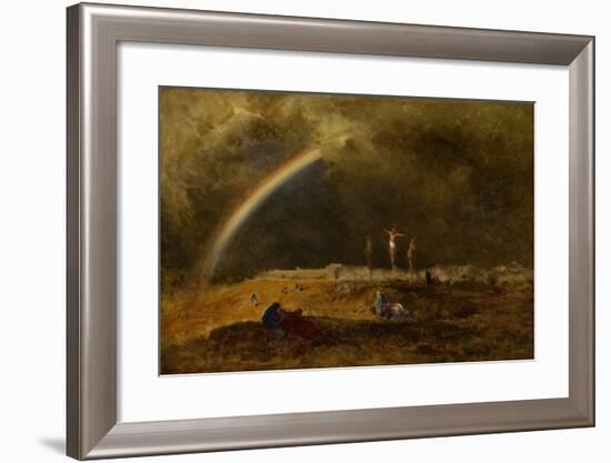 The Triumph at Calvary, C.1874-George Snr. Inness-Framed Giclee Print