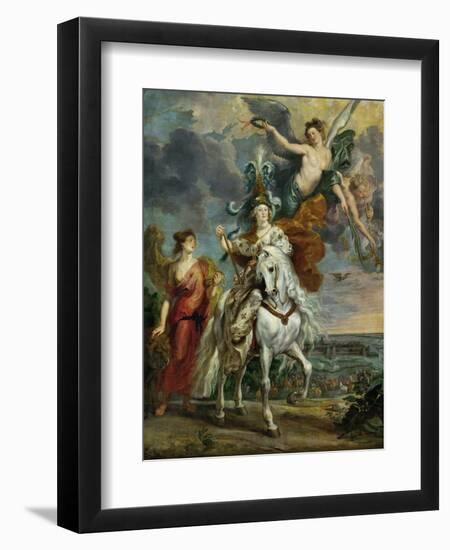 The Triumph at Juliers, September 1, 1610-Peter Paul Rubens-Framed Giclee Print