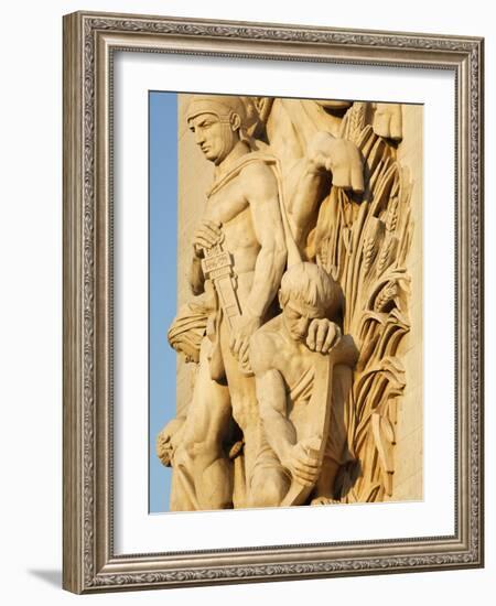 The Triumph by Antoine Etex, Dating from 1810, Sculpture on the Arc De Triomphe, Paris, France, Eur-Godong-Framed Photographic Print