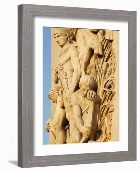 The Triumph by Antoine Etex, Dating from 1810, Sculpture on the Arc De Triomphe, Paris, France, Eur-Godong-Framed Photographic Print