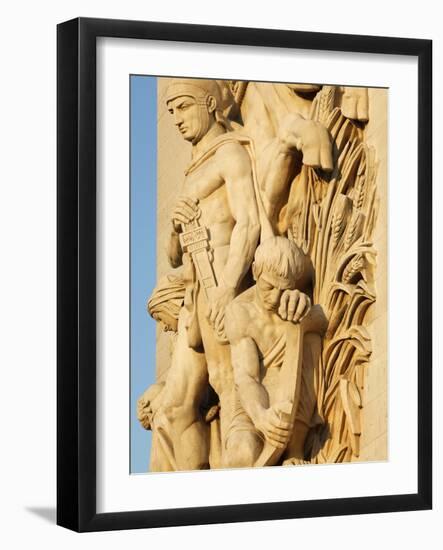 The Triumph by Antoine Etex, Dating from 1810, Sculpture on the Arc De Triomphe, Paris, France, Eur-Godong-Framed Photographic Print