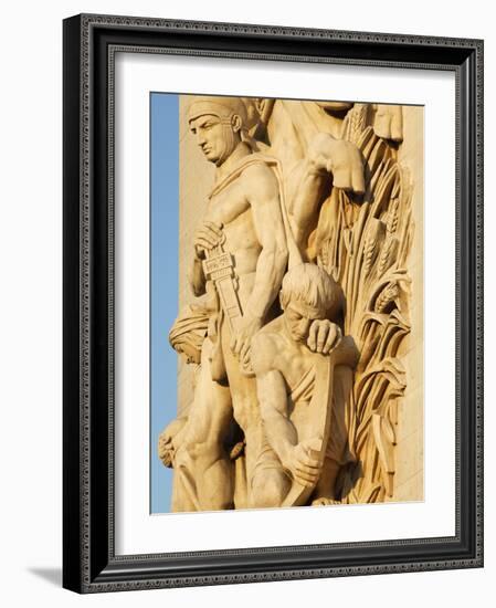 The Triumph by Antoine Etex, Dating from 1810, Sculpture on the Arc De Triomphe, Paris, France, Eur-Godong-Framed Photographic Print