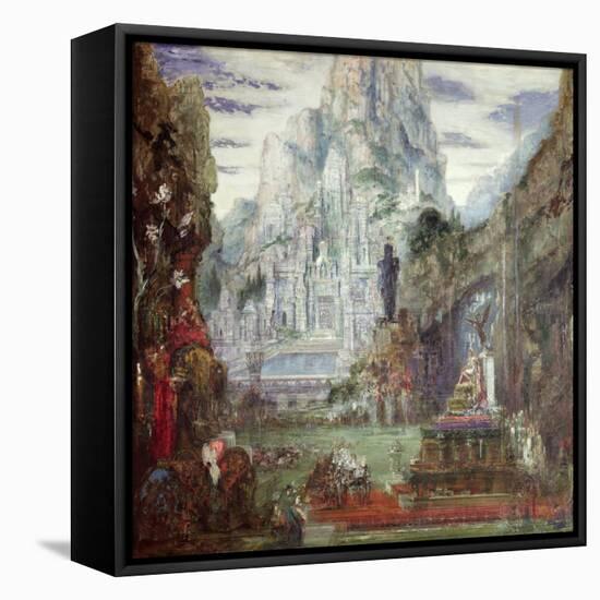 The Triumph of Alexander the Great-Gustave Moreau-Framed Premier Image Canvas