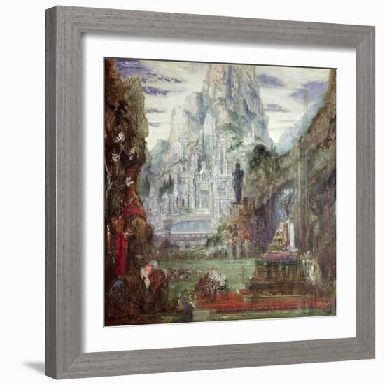 The Triumph of Alexander the Great-Gustave Moreau-Framed Giclee Print