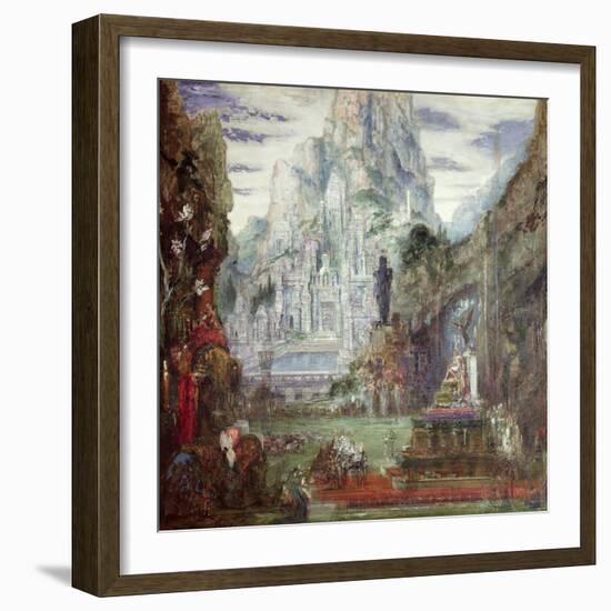 The Triumph of Alexander the Great-Gustave Moreau-Framed Giclee Print