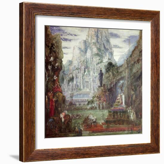 The Triumph of Alexander the Great-Gustave Moreau-Framed Giclee Print