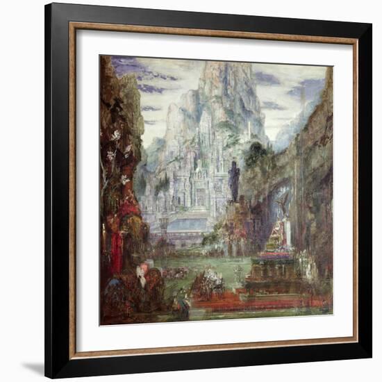 The Triumph of Alexander the Great-Gustave Moreau-Framed Giclee Print