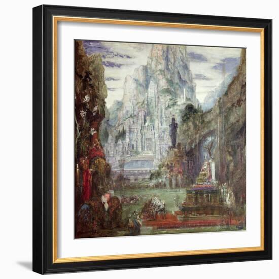 The Triumph of Alexander the Great-Gustave Moreau-Framed Giclee Print