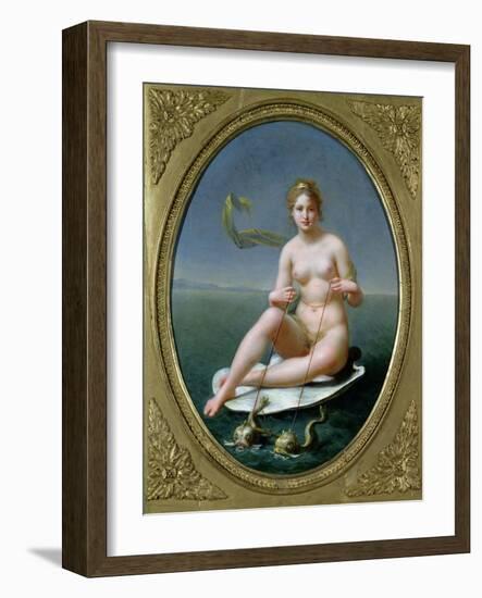 The Triumph of Amphitrite-Jean-Baptiste Regnault-Framed Giclee Print