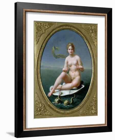 The Triumph of Amphitrite-Jean-Baptiste Regnault-Framed Giclee Print