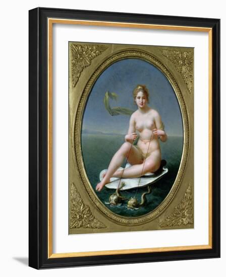 The Triumph of Amphitrite-Jean-Baptiste Regnault-Framed Giclee Print