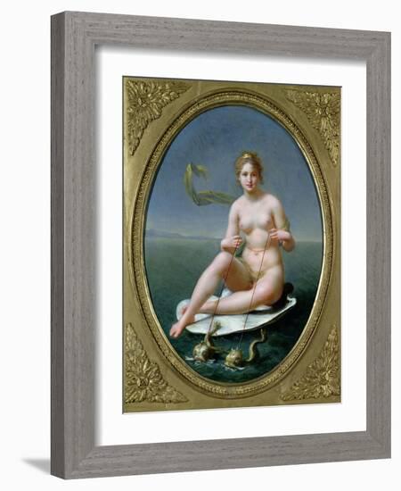 The Triumph of Amphitrite-Jean-Baptiste Regnault-Framed Giclee Print