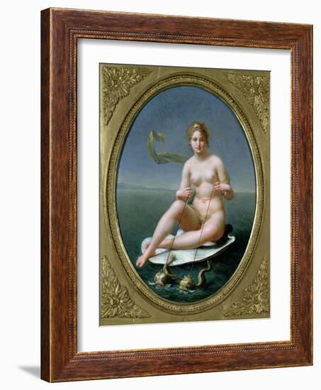 The Triumph of Amphitrite-Jean-Baptiste Regnault-Framed Giclee Print