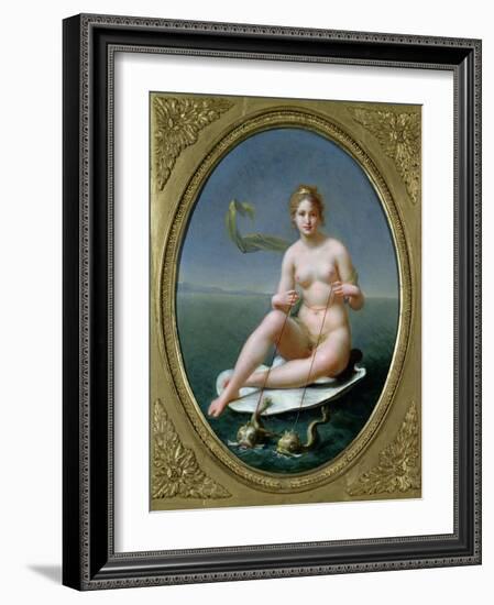 The Triumph of Amphitrite-Jean-Baptiste Regnault-Framed Giclee Print