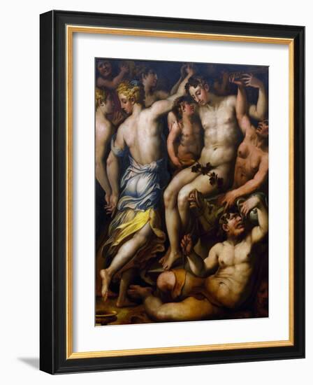 The Triumph of Bacchus Par Vasari, Giorgio (1511-1574). Oil on Wood, End 1560S, State A. Radishchev-Giorgio Vasari-Framed Giclee Print