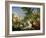 The Triumph of Bacchus-Charles Joseph Natoire-Framed Giclee Print