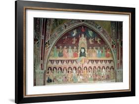 The Triumph of Catholic Doctrine, Personified in St. Thomas Aquinas-Andrea di Bonaiuto-Framed Giclee Print