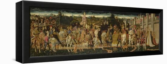 The Triumph of David, C. 1450-Francesco Di Stefano Pesellino-Framed Premier Image Canvas