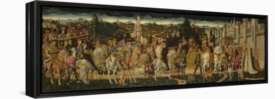 The Triumph of David, C. 1450-Francesco Di Stefano Pesellino-Framed Premier Image Canvas