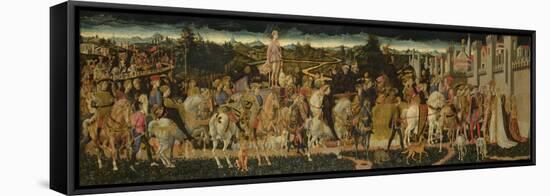 The Triumph of David, C. 1450-Francesco Di Stefano Pesellino-Framed Premier Image Canvas